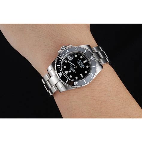 rolex submariner on woman